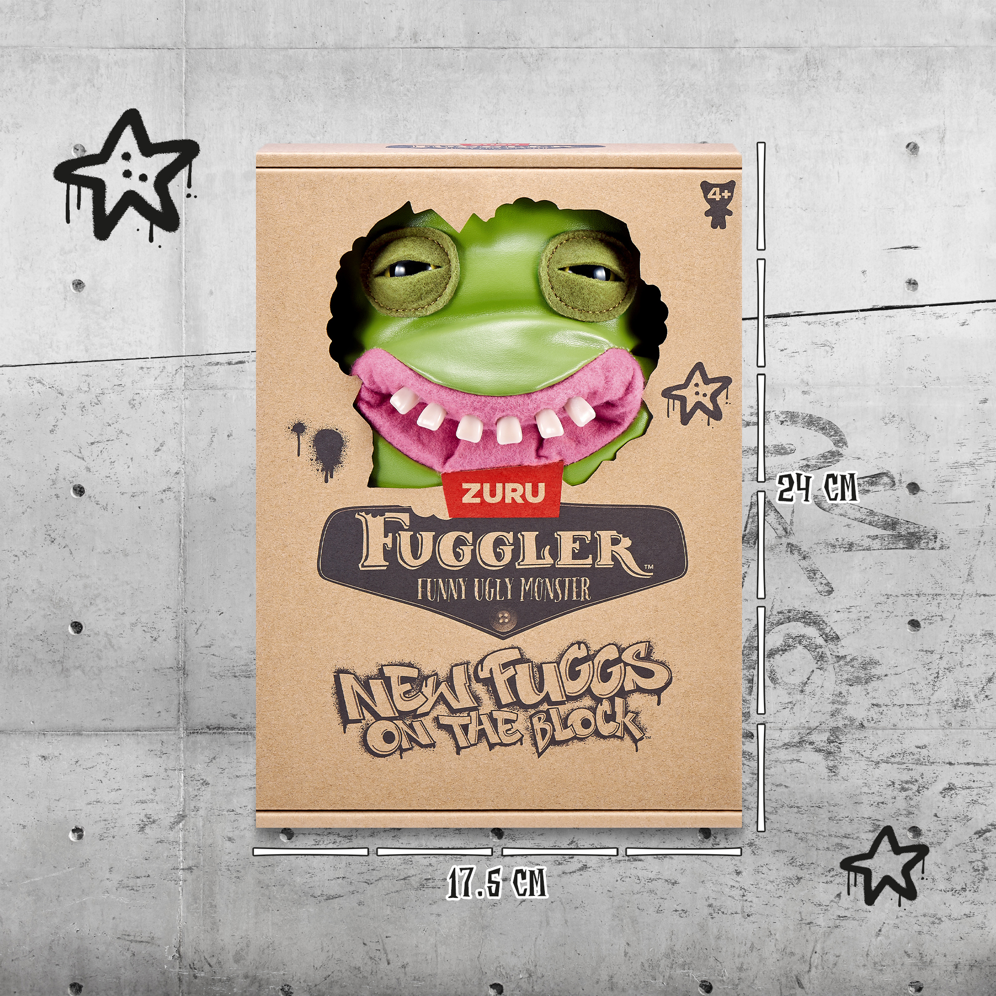 Игрушка мягкая FUGGLER Series 2 Shameless Goof 15713E - фото 3