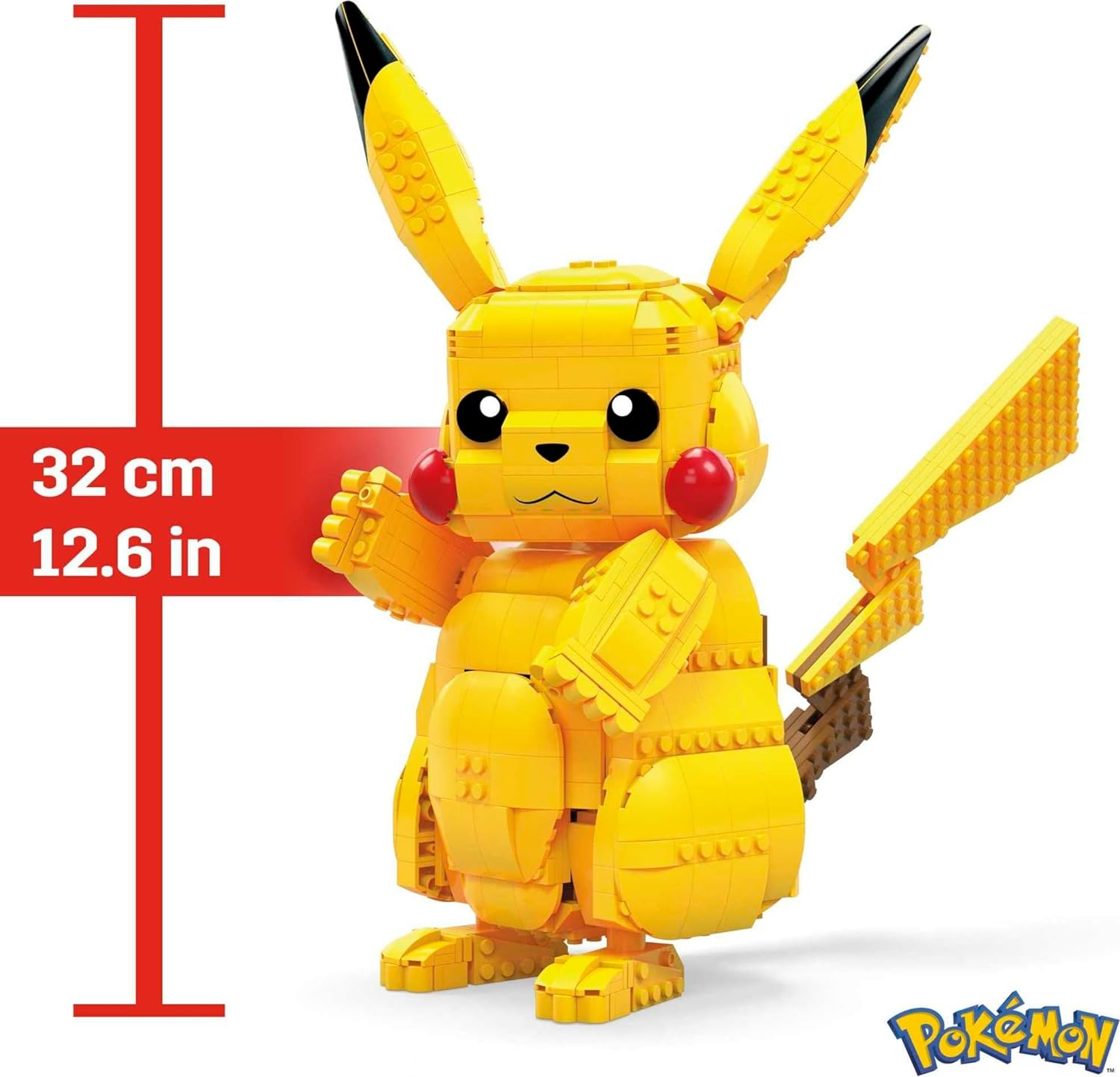 Конструктор MEGA Pokémon Jumbo Pikachu FVK81 - фото 4