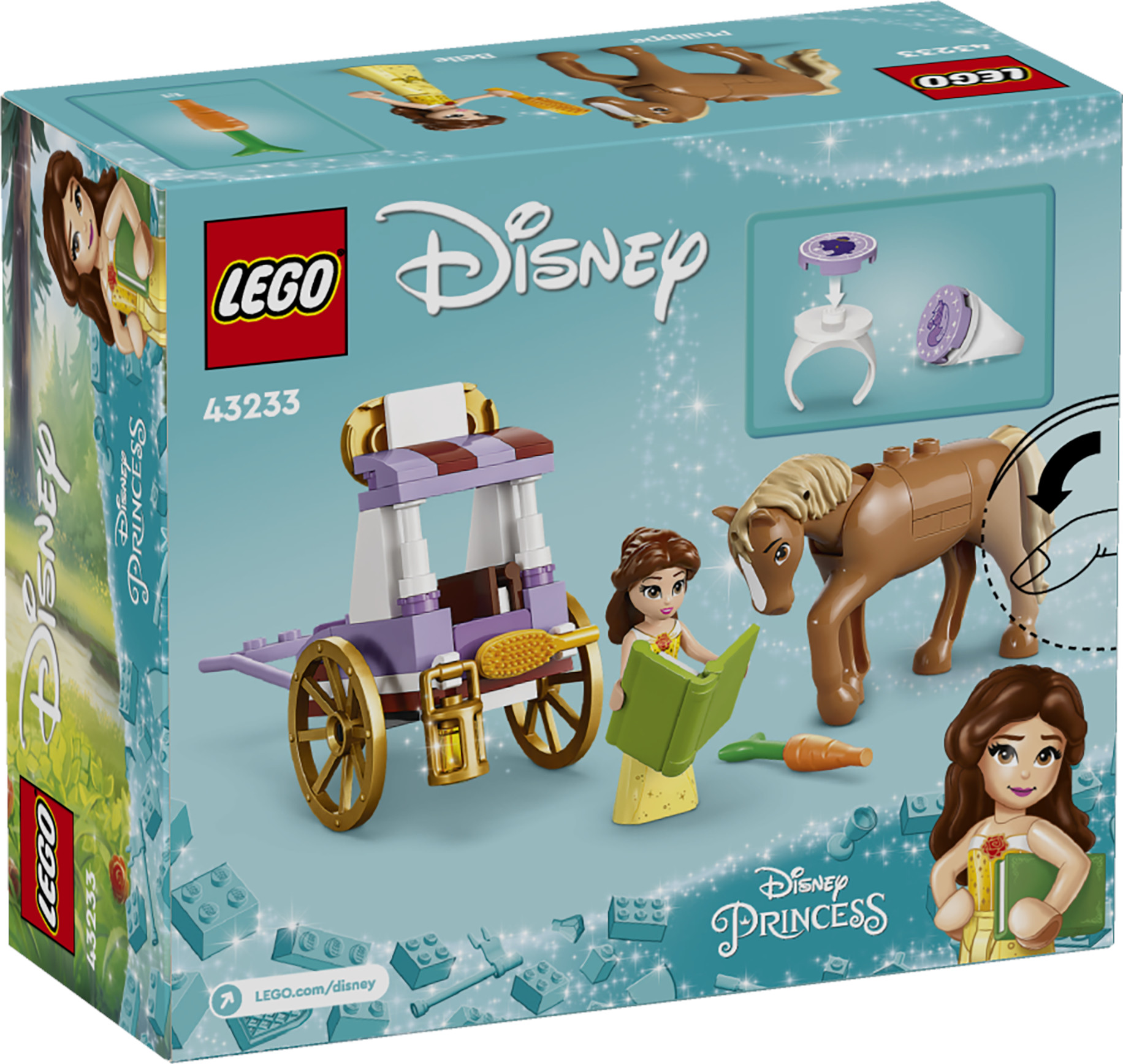 Конструктор LEGO Disney Карета Белль 43233 - фото 6