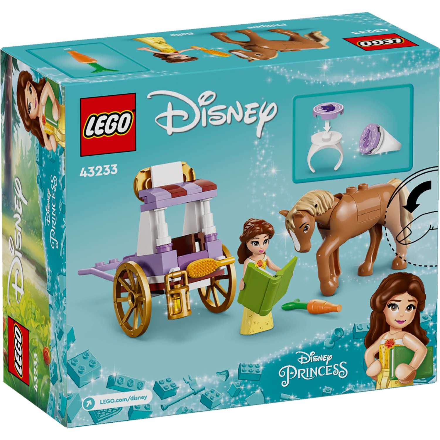Конструктор LEGO Disney Карета Белль 43233 - фото 6