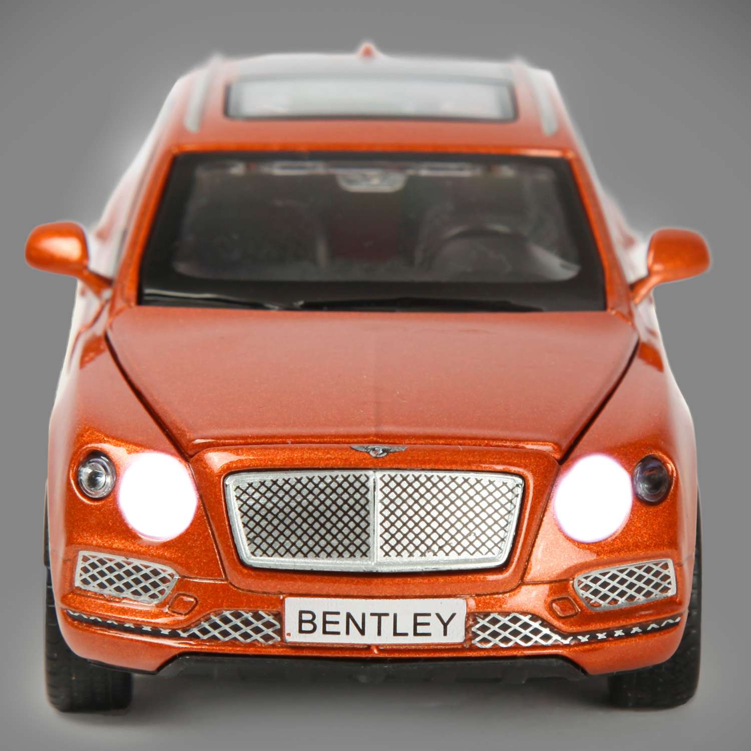 Машинка Mobicaro 1:34 Bentley Bentayga Оранжевая 68369 68369 - фото 7