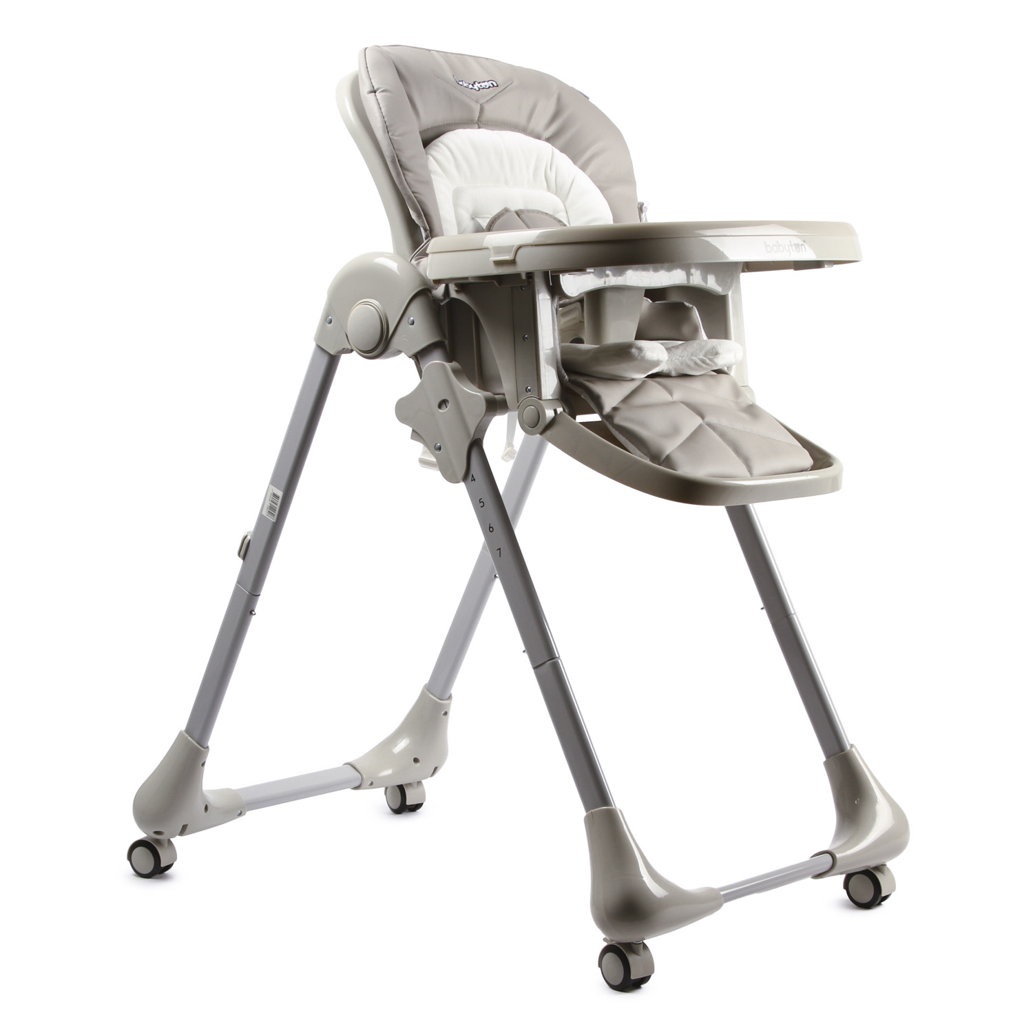 Стульчик для кормления Babyton Optima Eco Grey - фото 1