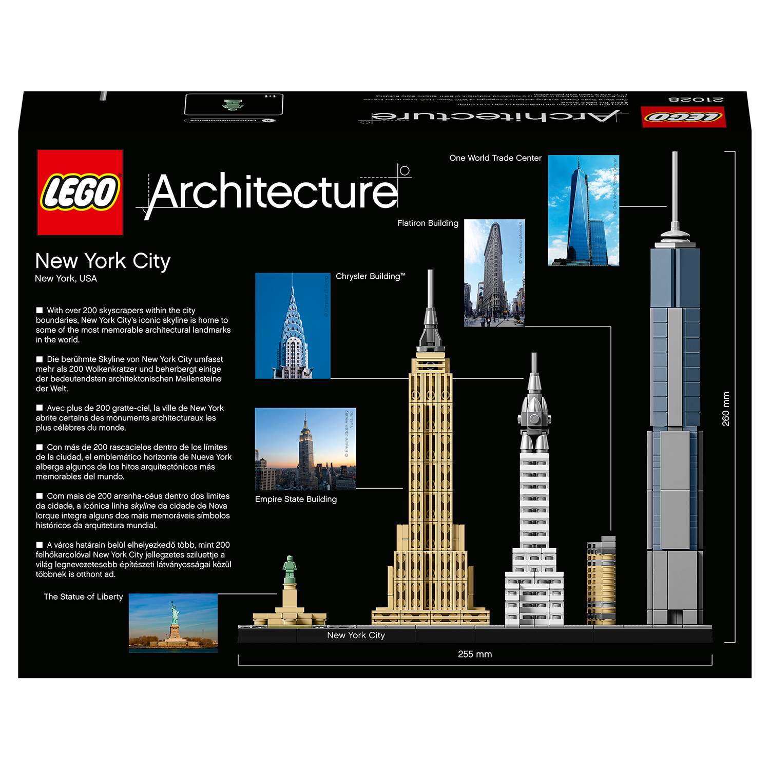 Конструктор LEGO Architecture Нью Йорк 21028 - фото 3