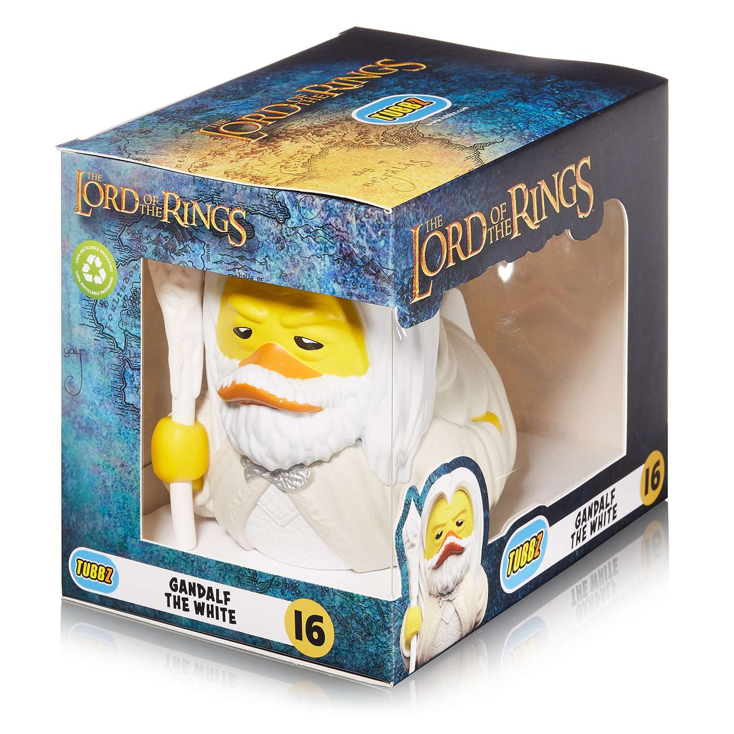 Фигурка The Lord of the Rings Утка Tubbz Гендальф Белый из Властелина колец Boxed Edition без ванны - фото 2