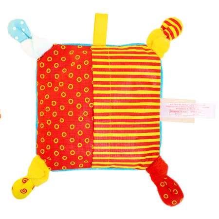 Игрушка-грелка Мякиши с вишневыми косточками Три Кота Карамелька №2 для новорожденных