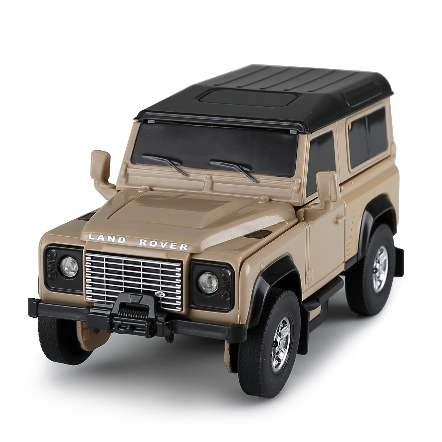 Машина Rastar 1:32 Land Rover Defender Трансформер Желтый 62010 купить по  цене 999 ₽ в интернет-магазине Детский мир