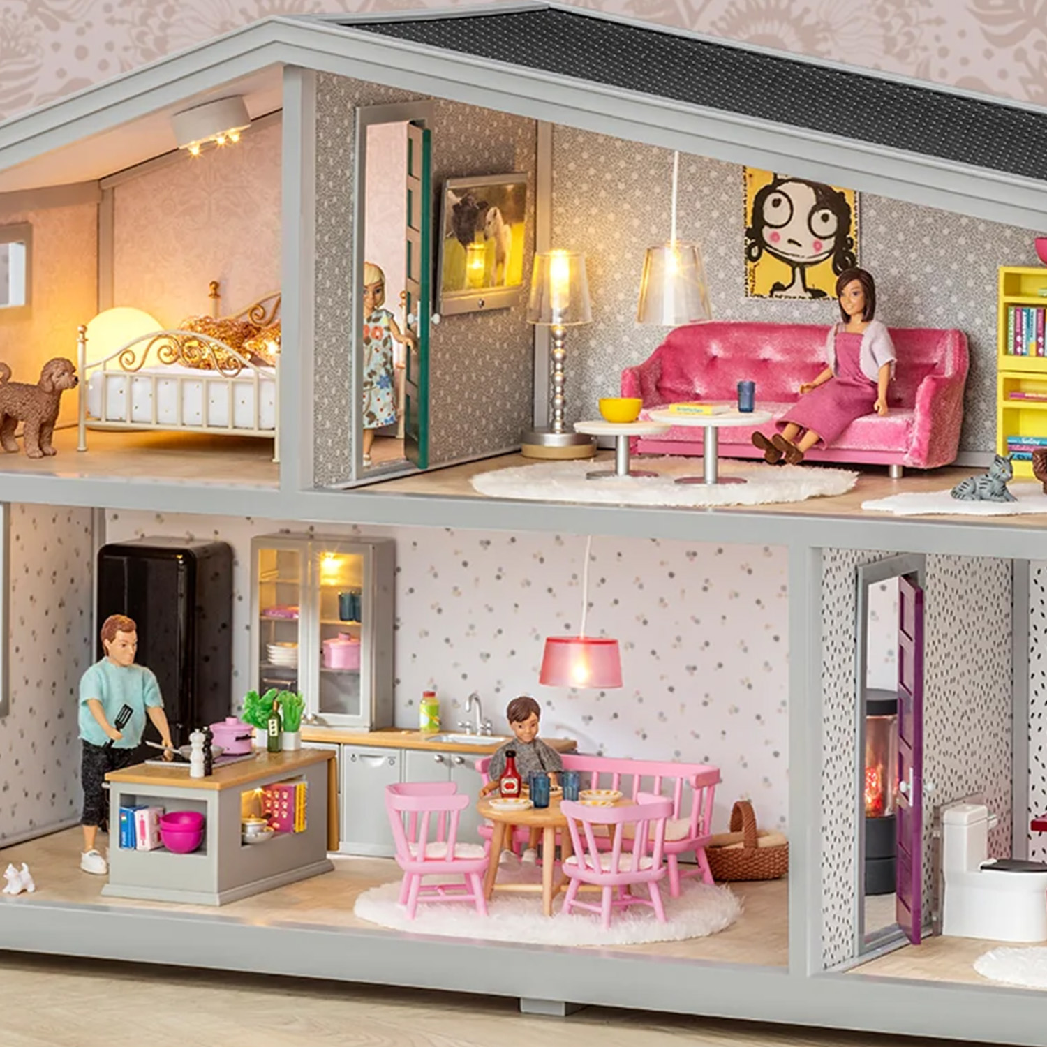 Домик для кукол Lundby с мебелью LB_60207900 - фото 5