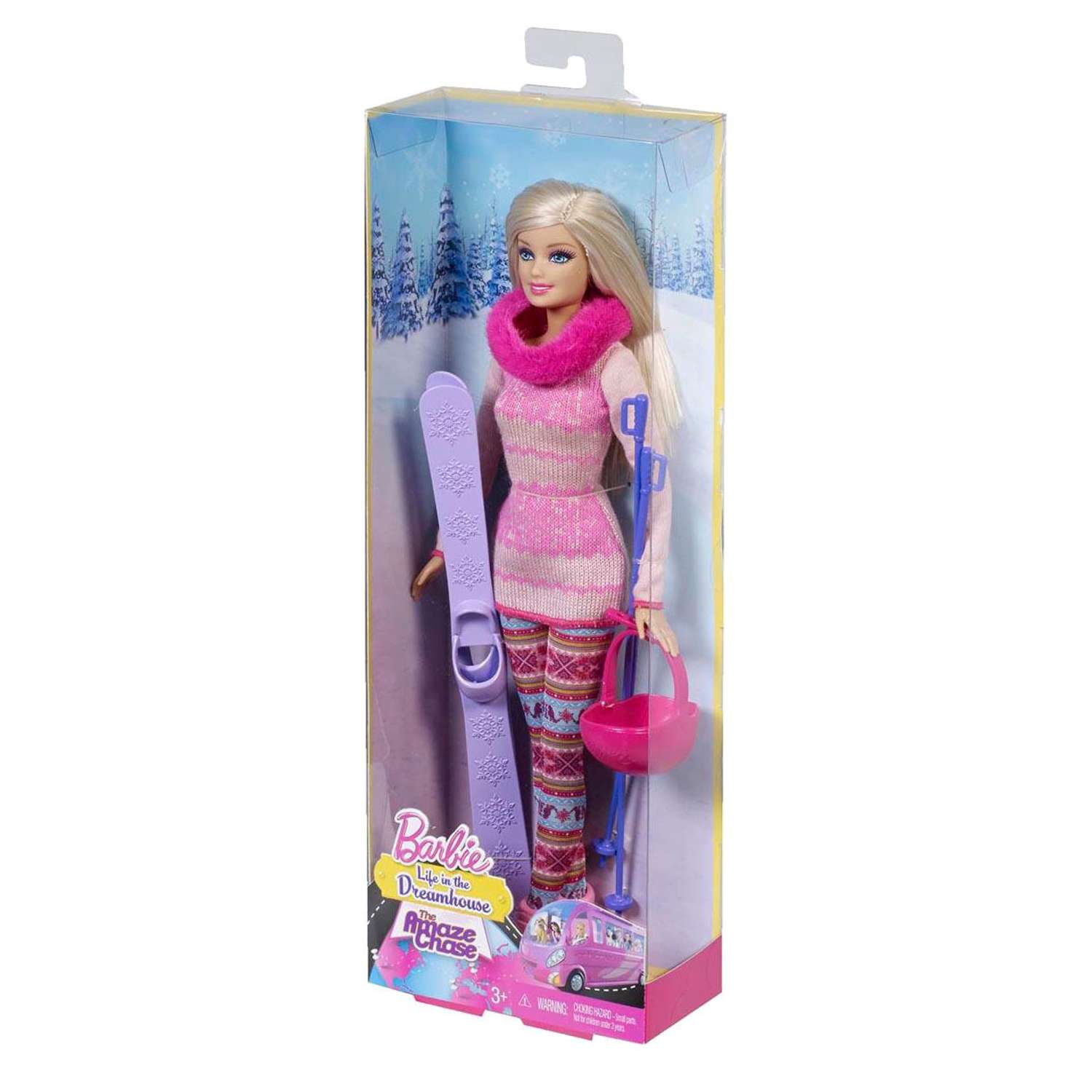Кукла Barbie Зимние развлечения в ассортименте BJN57 - фото 4