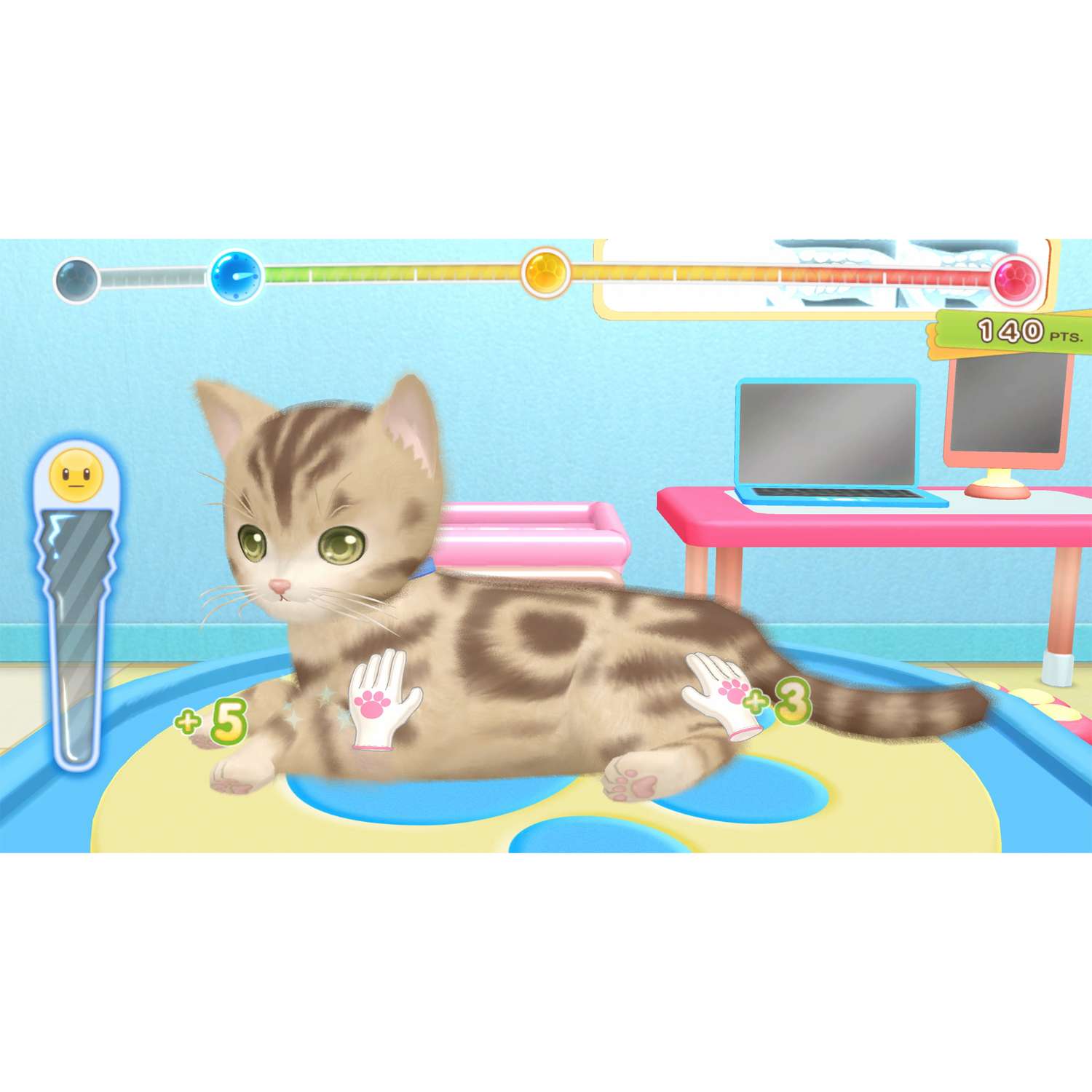 Игровой набор Nintendo Switch: видеоигра Pups and Purrs Animal Hospital (цифровой ключ) + мягкая игрушка кошка - фото 10
