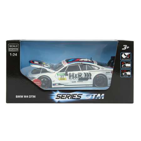 Машинка Mobicaro 1:24 BMW M4 DTM Белая 68256B