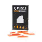 Игра логическая IQ PUZZLE Головоломка Домик 5 деталей