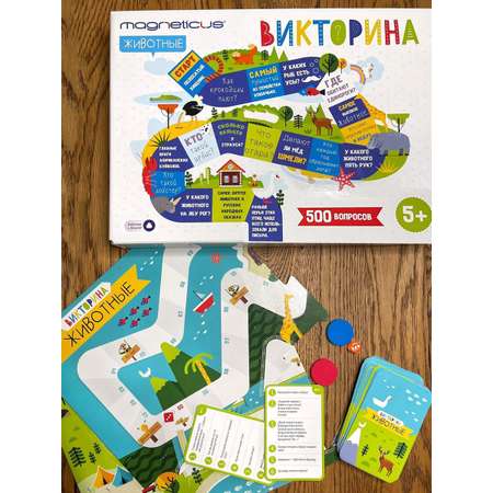 Настольная игра MAGNETICUS Животные