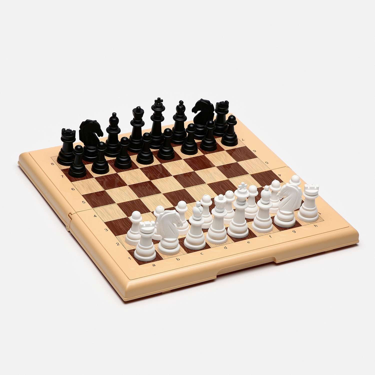 Настольная игра Sima-Land 3 в 1: шашки шахматы нарды поле 32 х 32 см - фото 4