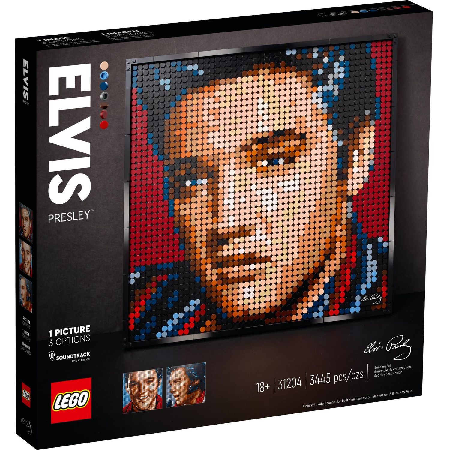 Конструктор LEGO ART 31204 Элвис Пресли