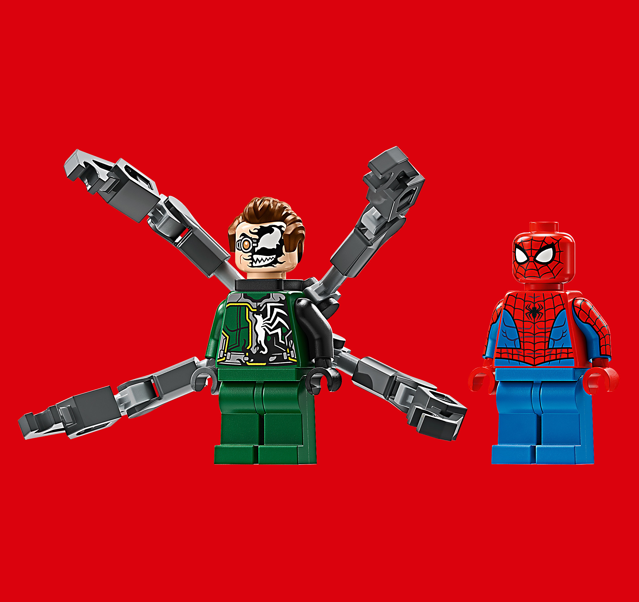 Конструктор LEGO Marvel Погоня на мотоцикле: Человек-паук против Дока Ока 76275 - фото 10