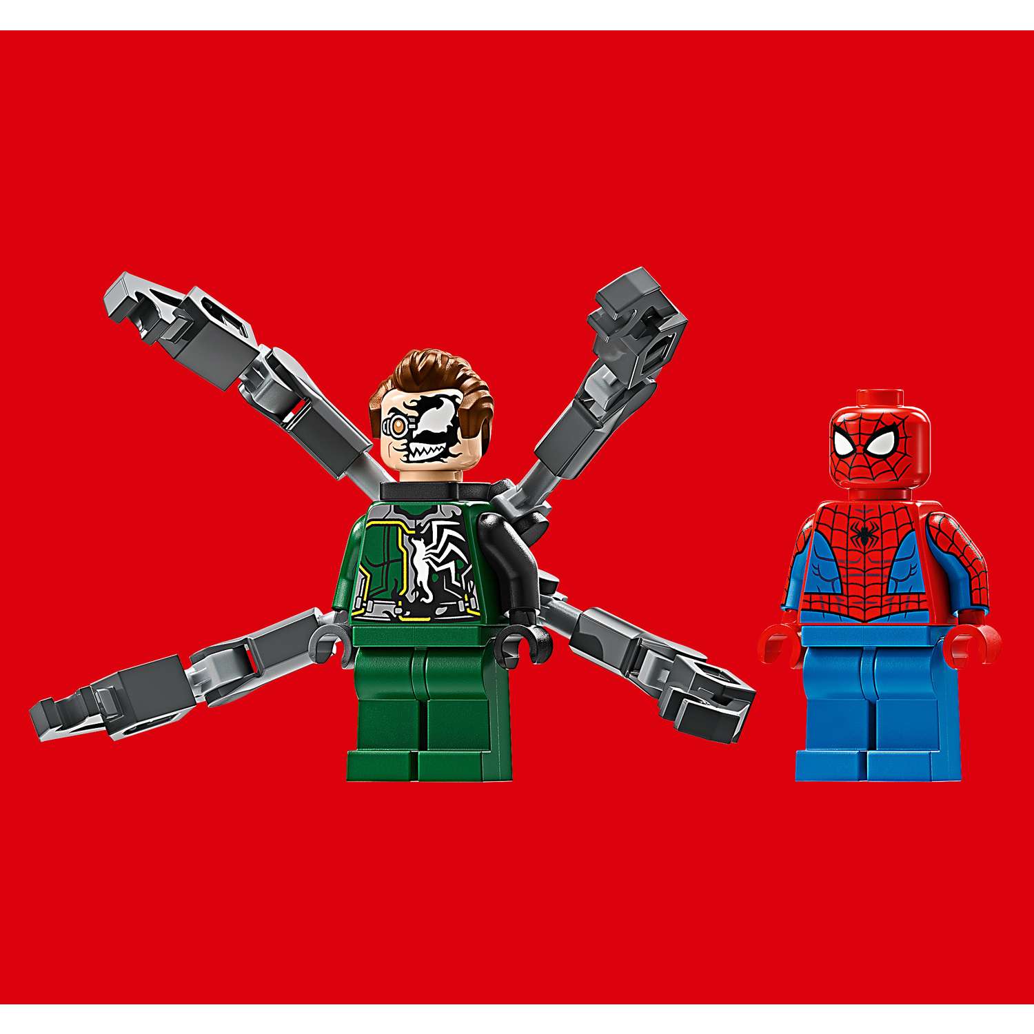 Конструктор LEGO Marvel Погоня на мотоцикле: Человек-паук против Дока Ока 76275 - фото 10