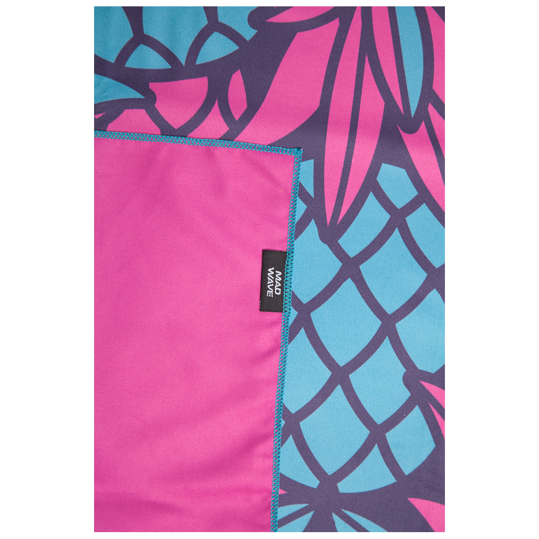 Полотенце из микрофибры Mad Wave Microfiber towel Pineapple M0761 08 2 11W розовое 80х140 см - фото 4