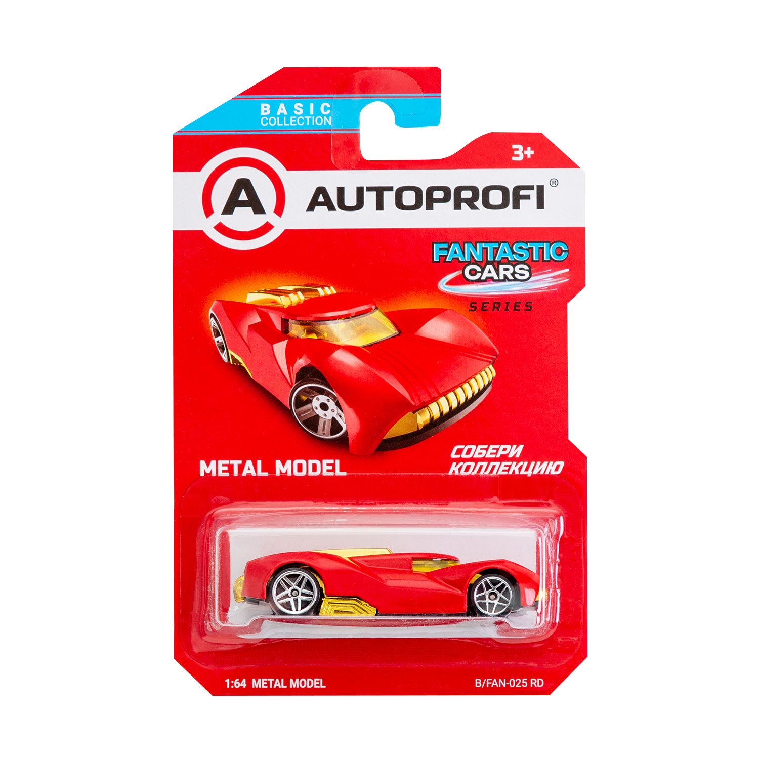 Машинка коллекционная 1:64 Autoprofi Basic серии Fantastic CAR-BASIC-01-TRU в ассортименте CAR-BASIC-01-FAN - фото 26