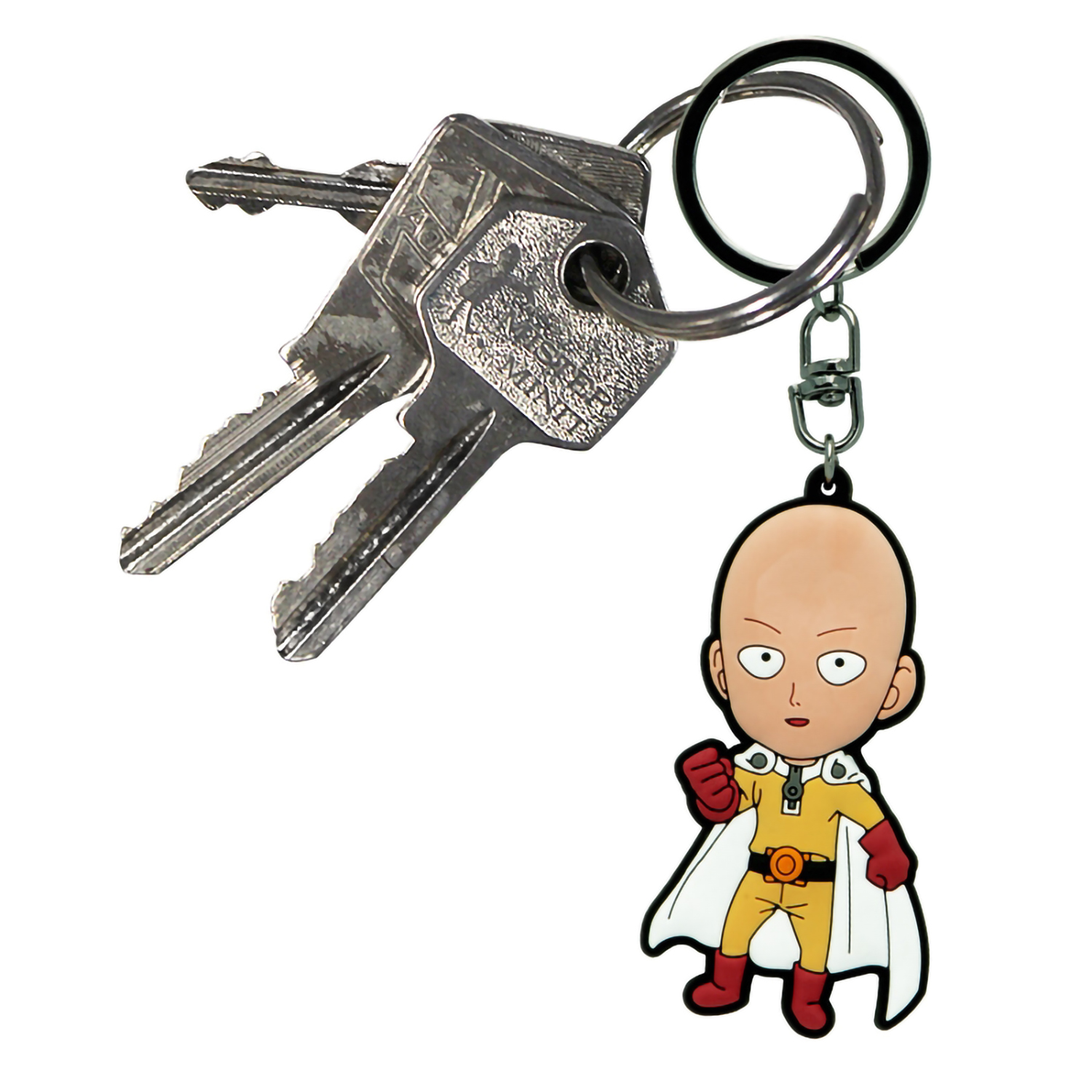 Брелок ABYStyle One Punch Man Keychain PVC Saitama SD X4ABYKEY333 - фото 2