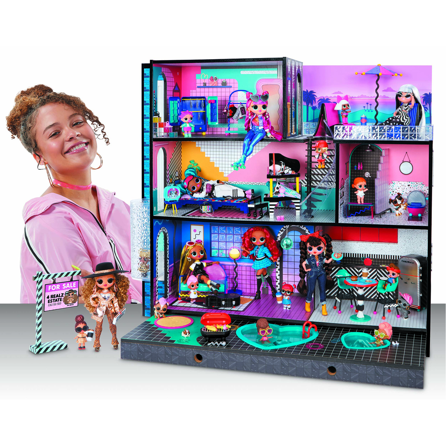 СТАРЫЙ ИЛИ НОВЫЙ ДОМИК для КУКЛЫ ЛОЛ LOL SURPRISE DOLL HOUSE // My Toys Pink Bar