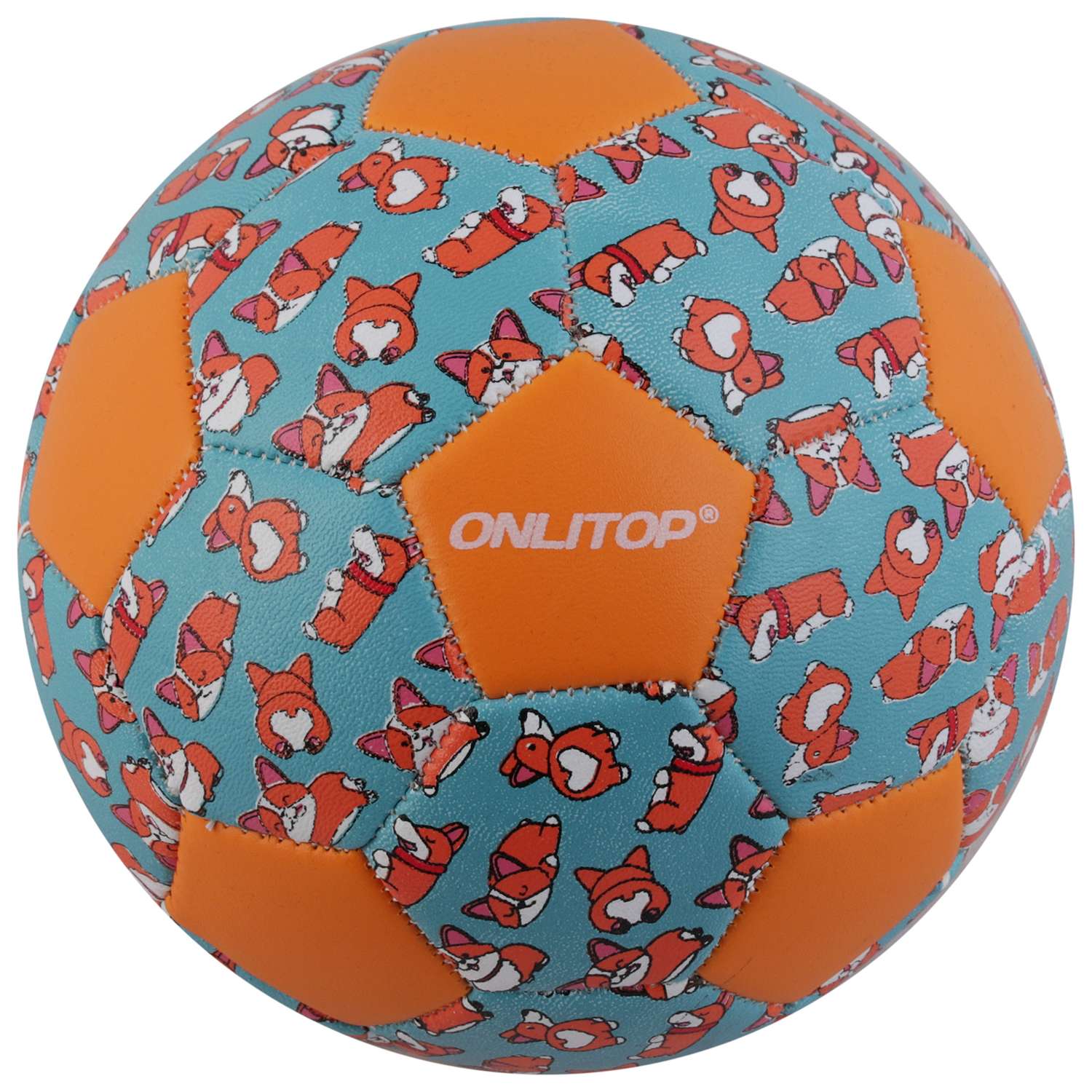 Мяч футбольный ONLITOP Лисенок - фото 1