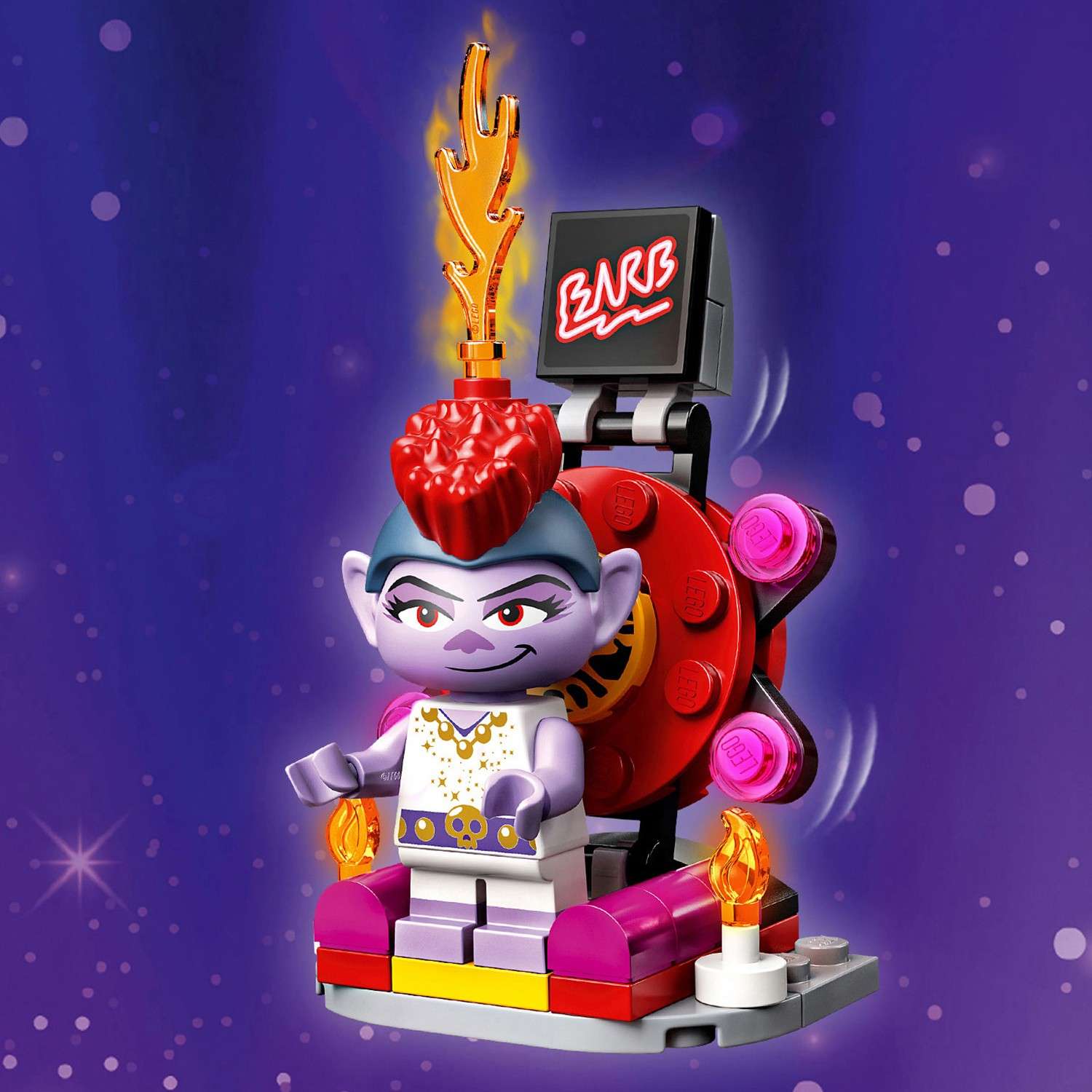 Конструктор LEGO Trolls Концерт в городе Рок-на-Вулкане 41254 - фото 18