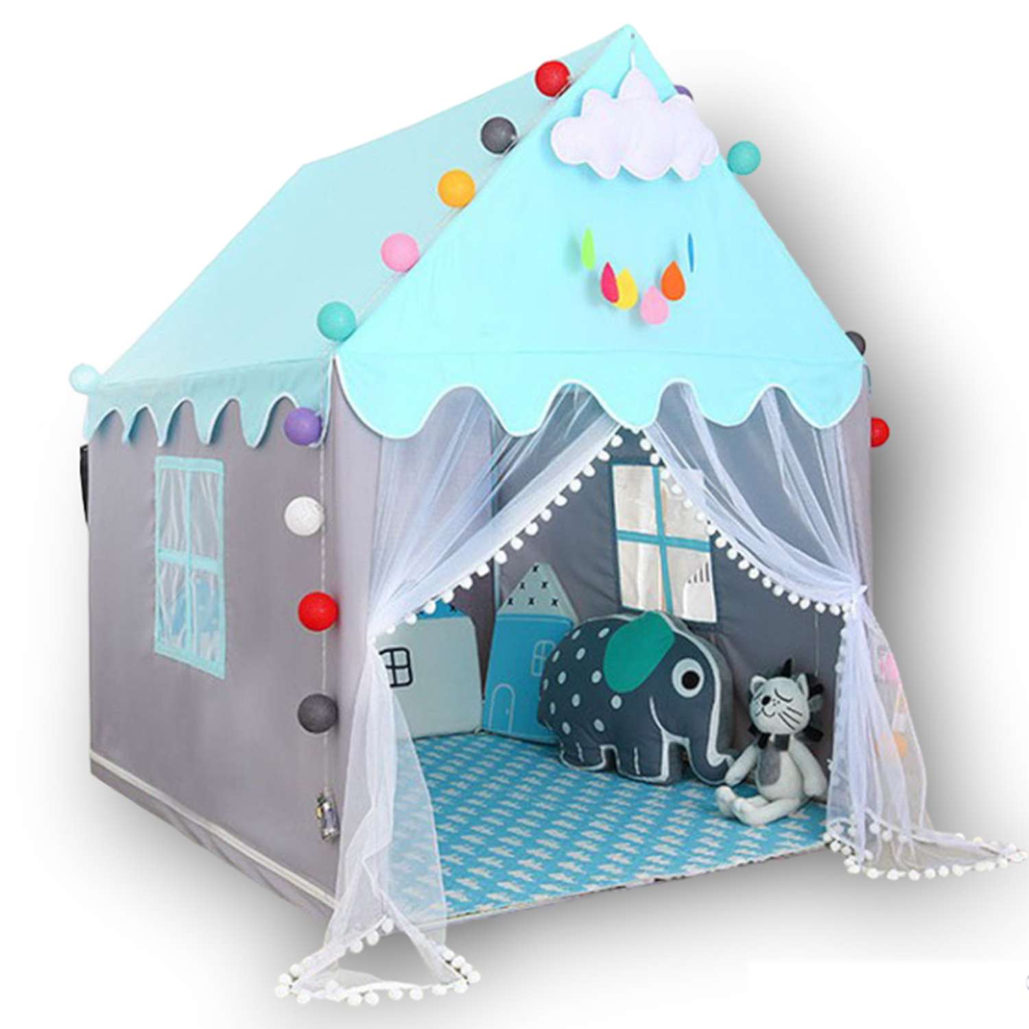 Детская игровая палатка ТОТОША домик для детей Замок - фото 9