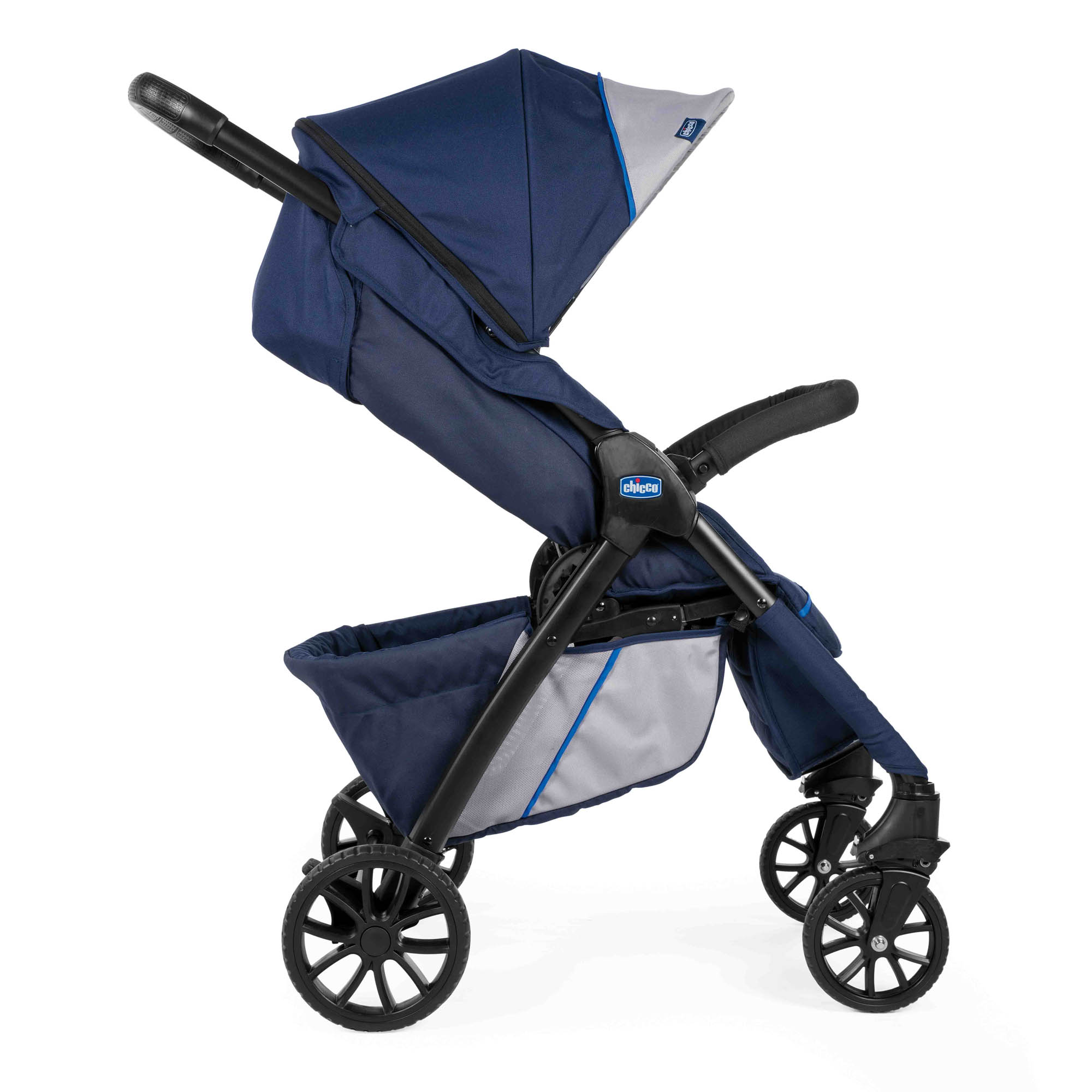 Коляска прогулочная Chicco Kwik.One stroller Blueprint - фото 4