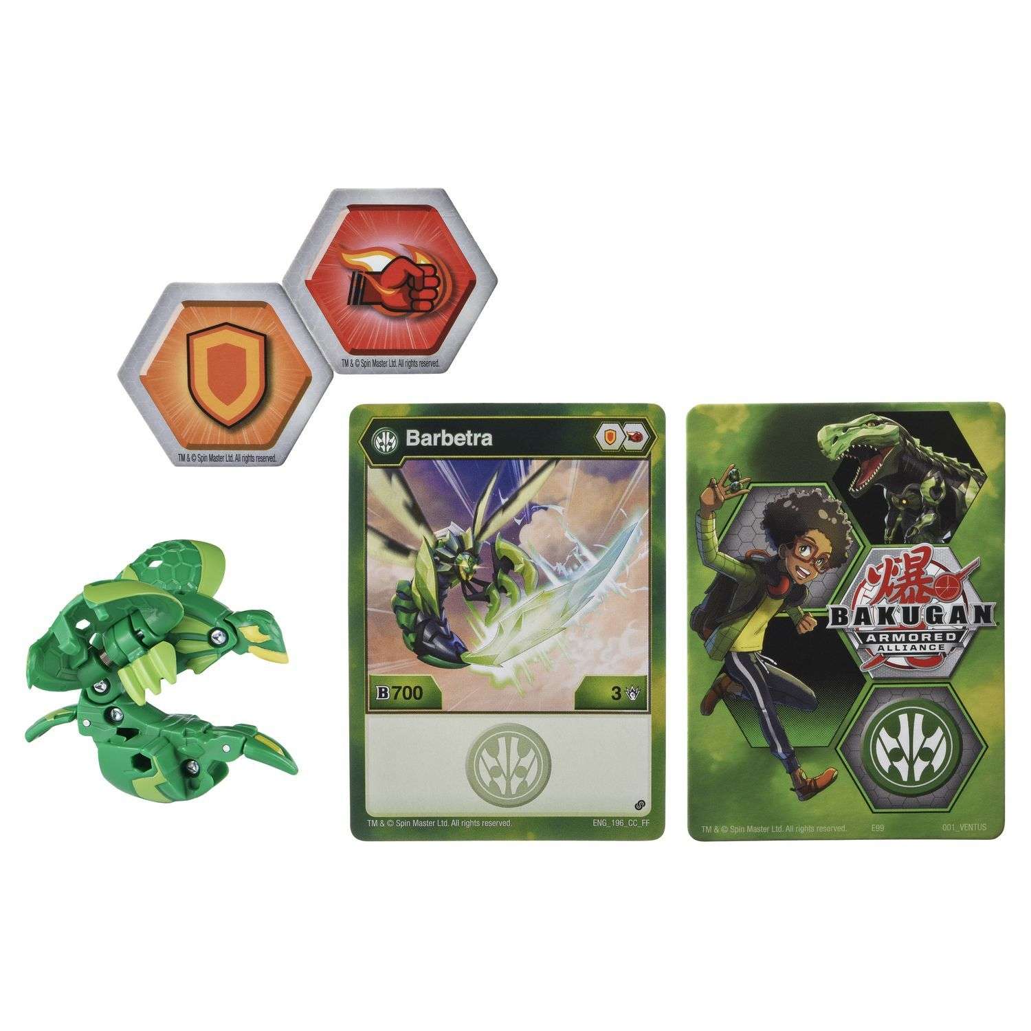 Фигурка-трансформер Bakugan S2 QueenBeeGreen 6055868/20124288 - фото 1