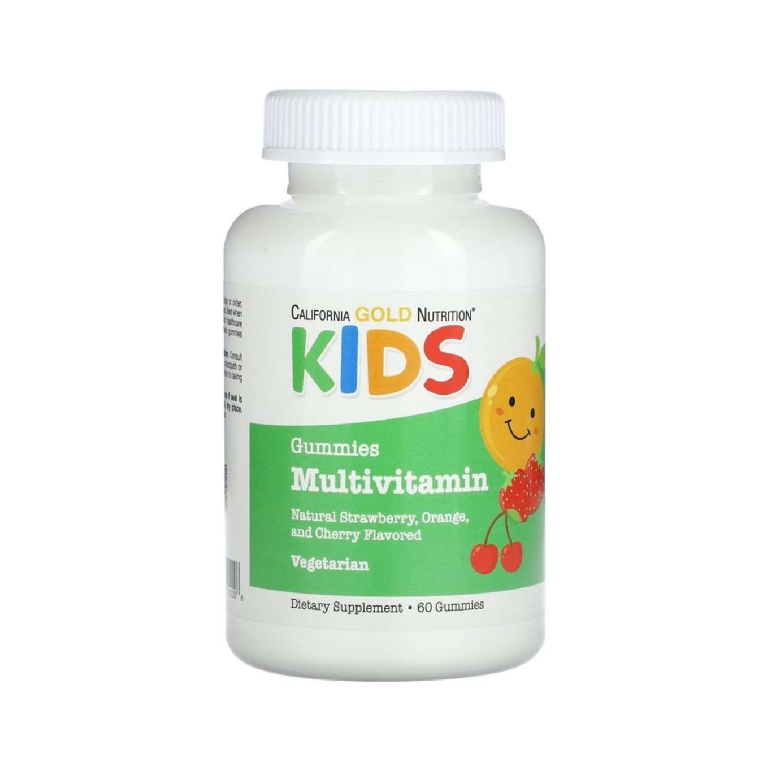 Мультивитаминный комплекс California Gold Nutrition Kids Multivitamin Gummies 60 жевательных таблеток - фото 1