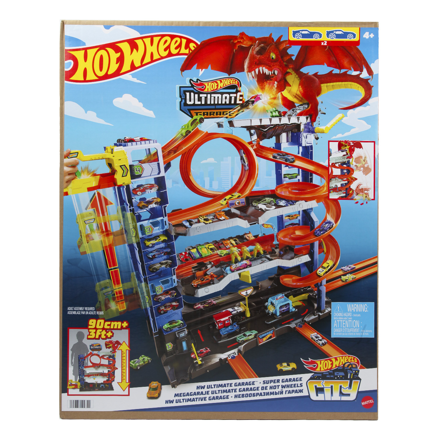 Гараж Hot Wheels Ultimate Garage многоуровневый HKX48 - фото 7