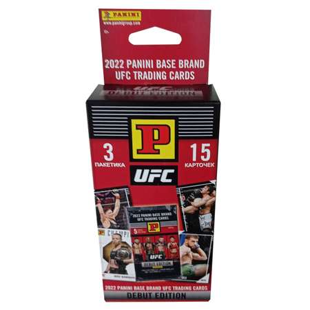 Блистер Panini с коллекционными карточками UFC