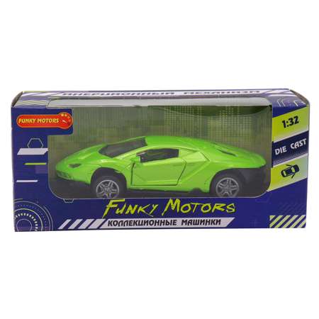 Автомобиль Funky Toys Спорткар 1:32 зеленый