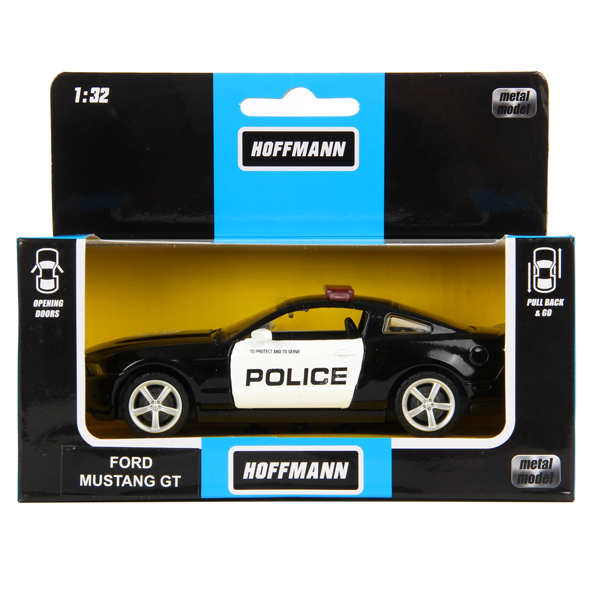 Автомобиль HOFFMANN Ford Mustang GT 1:32 82646 - фото 7