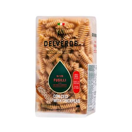 Паста Delverde Wellness спирали Fusilli №129