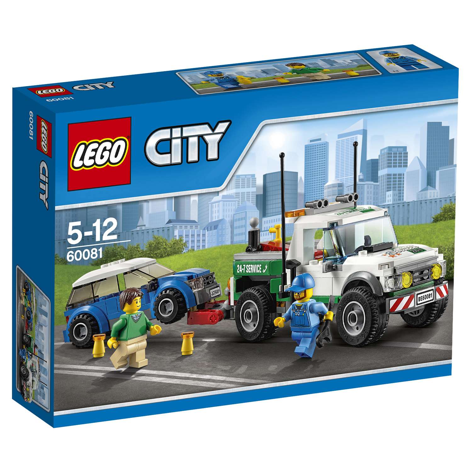 Конструктор LEGO City Great Vehicles Буксировщик автомобилей (60081) - фото 2