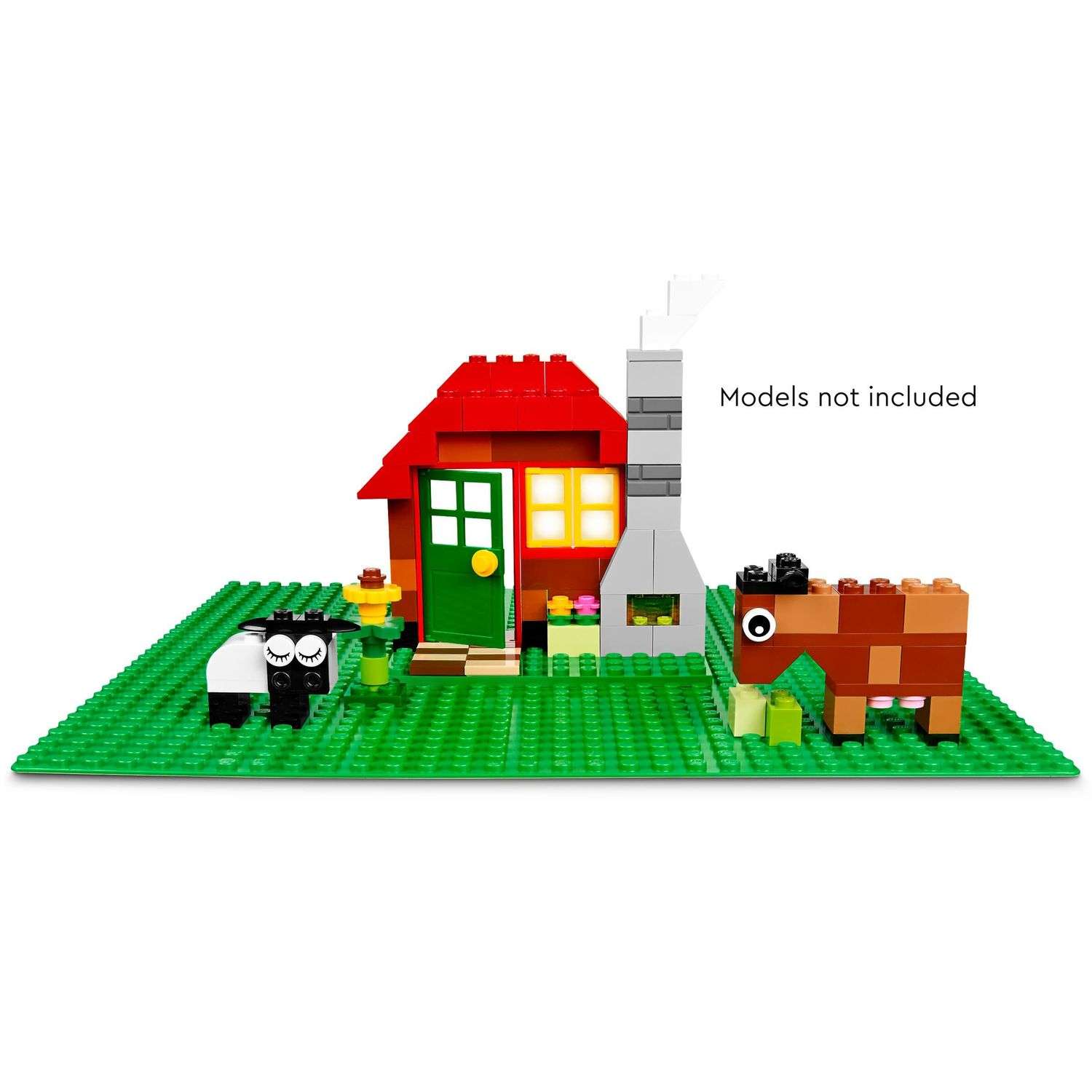 Конструктор LEGO Classic Базовая пластина Зеленая 11023 - фото 4