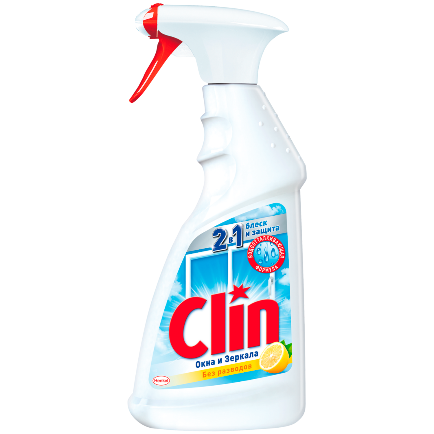 Средство для мытья окон Clin Clin Лимон 500мл - фото 1