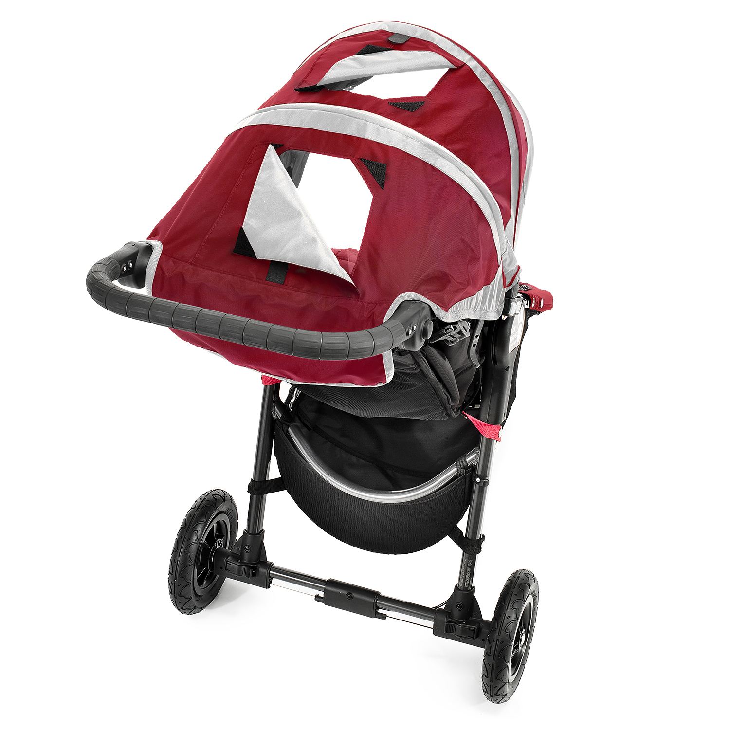 Коляска Baby Jogger City Mini GT с бампером Crimson - фото 6