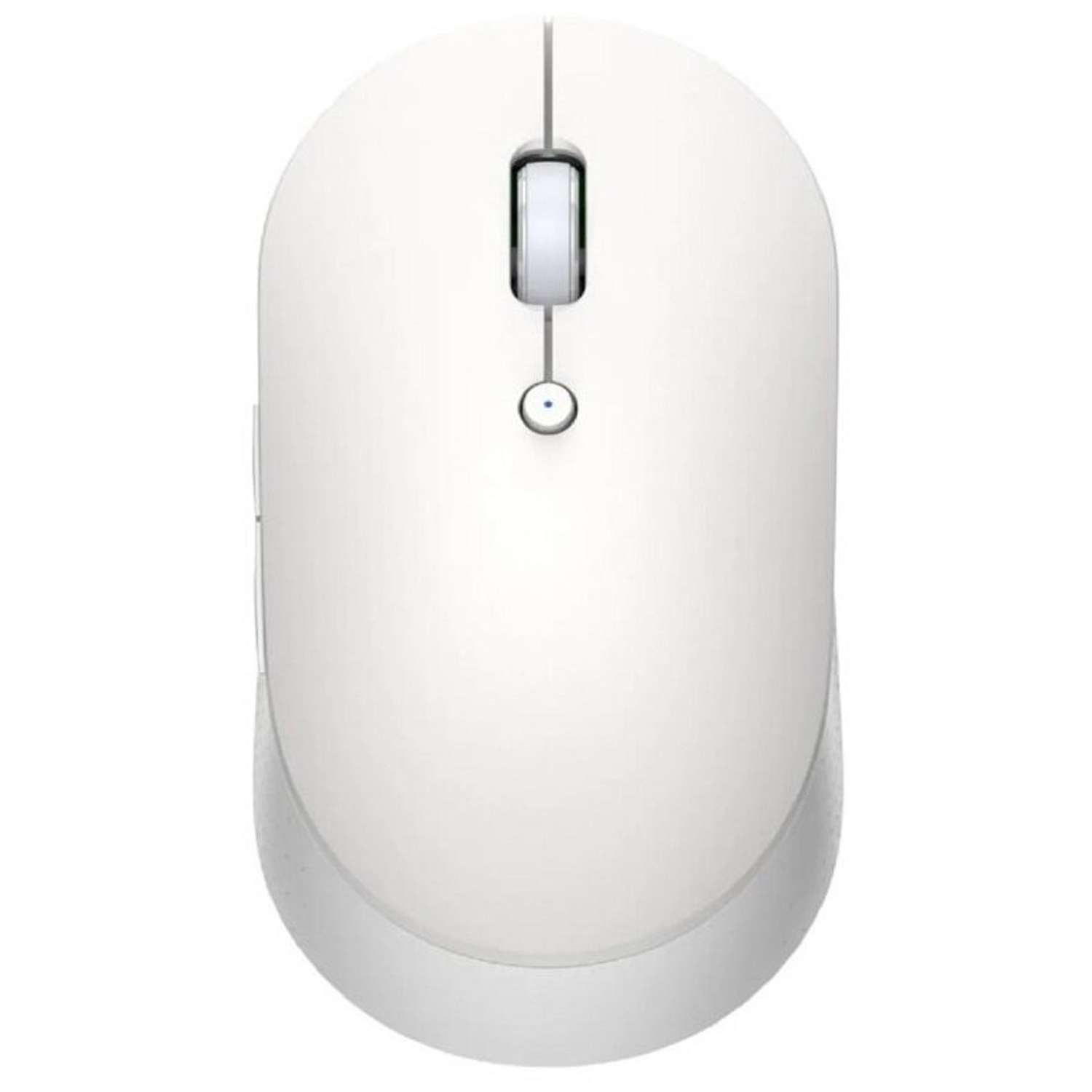 Мышь XIAOMI Mi Dual Mode Wireless Mouse Silent Edition беспроводная 1300 dpi usb белая - фото 1