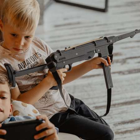 Резинкострел Arma.toys МП-40 деревянный