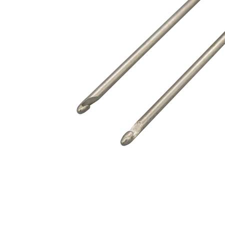 Крючки для тунисского вязания АРТИ с фиксаторами на леске длина 60 см диаметр 2.8 мм