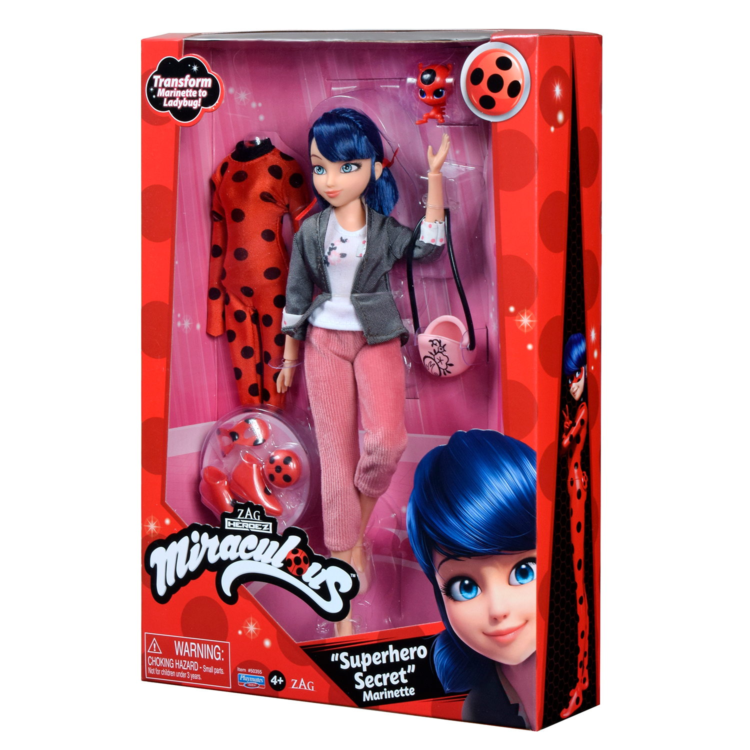 Набор игровой Miraculous Тайный супергерой Маринет 50355 купить по цене  5099 ₽ в интернет-магазине Детский мир