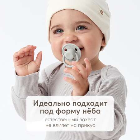 Пустышка Happy Baby латексная с контейнером