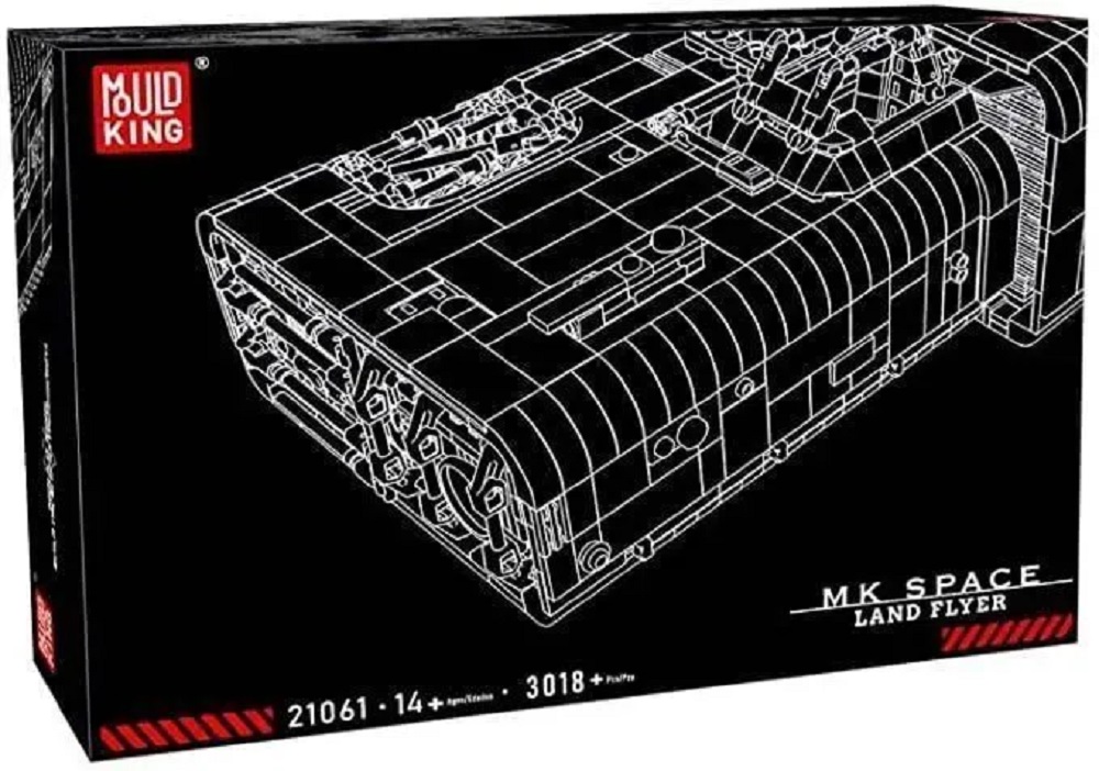 Конструктор Mould King Наземный дирижабль 3018 деталей из серии Космос - фото 13