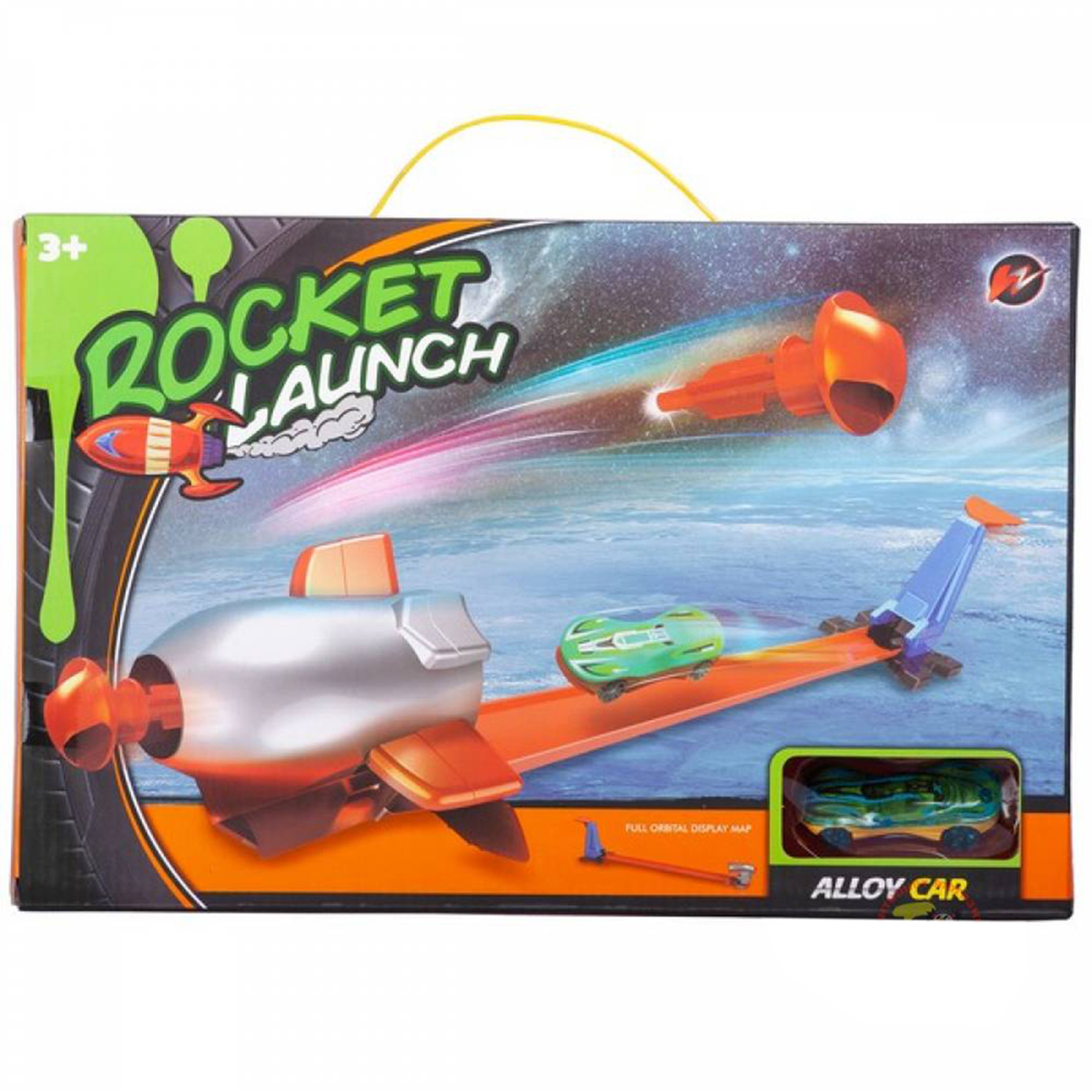 Трек BABY STYLE Rocket Launch с пусковой установкой JQ118841F/WZ010-47 - фото 3