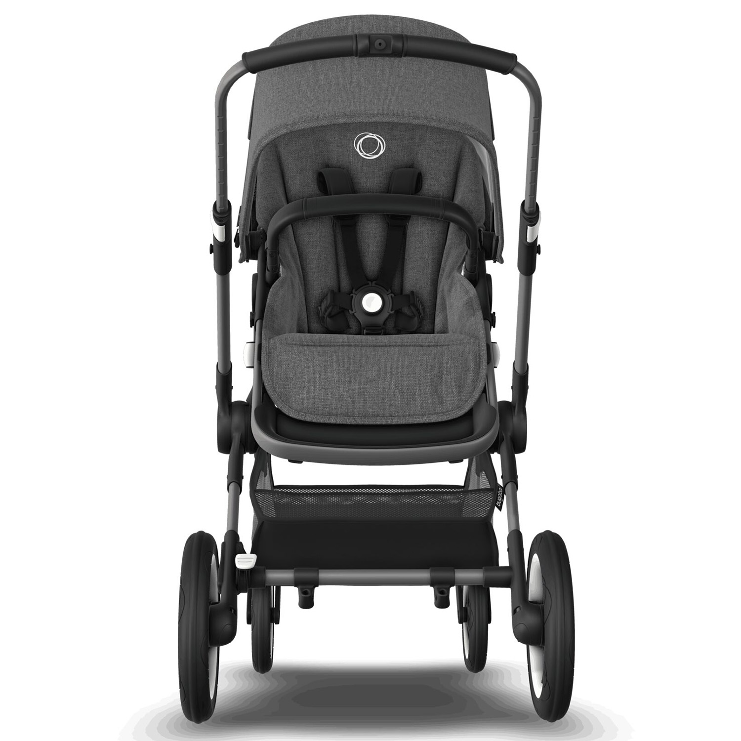 Коляска 2в1 Bugaboo Fox3 Complete Graphite Grey Melange-Grey Melange 2306010001 - фото 12