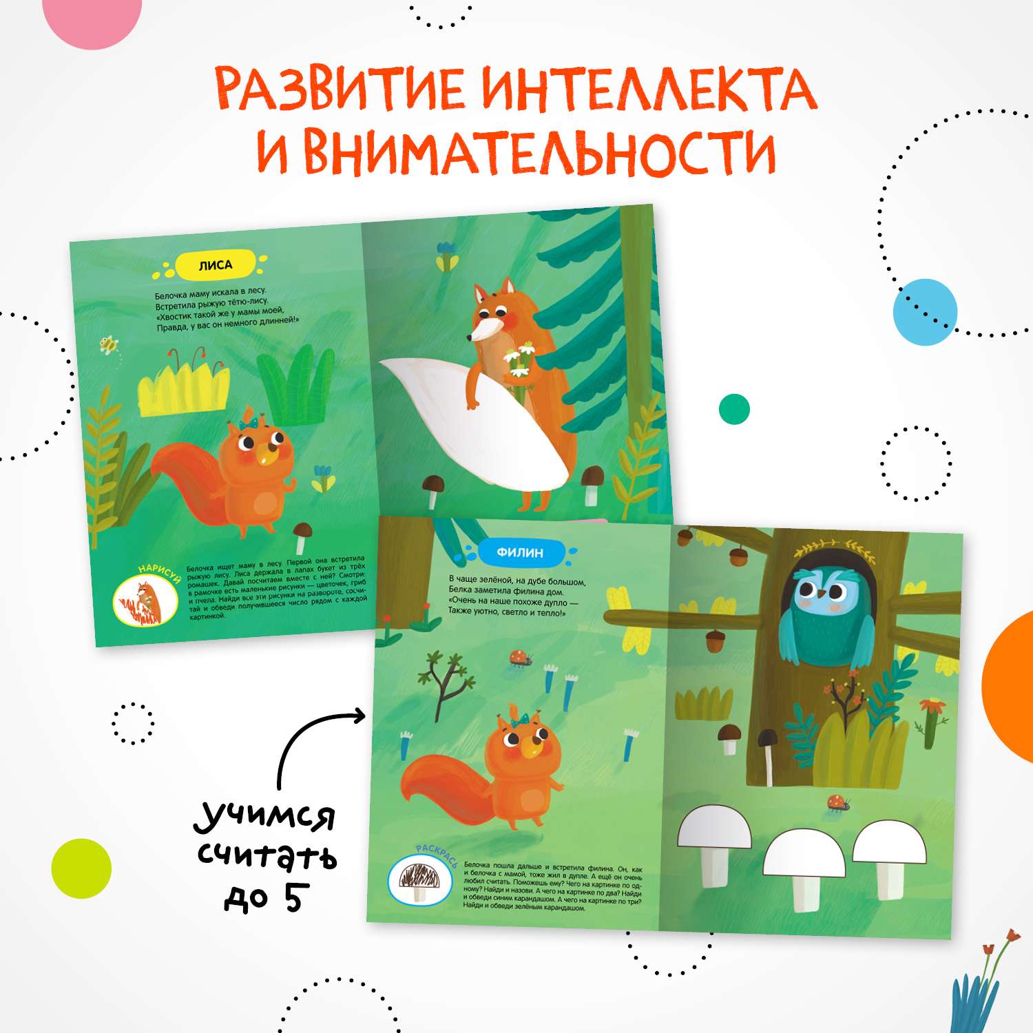 Книга Задания и задачки для малышей 2 Белочка в лесу - фото 5