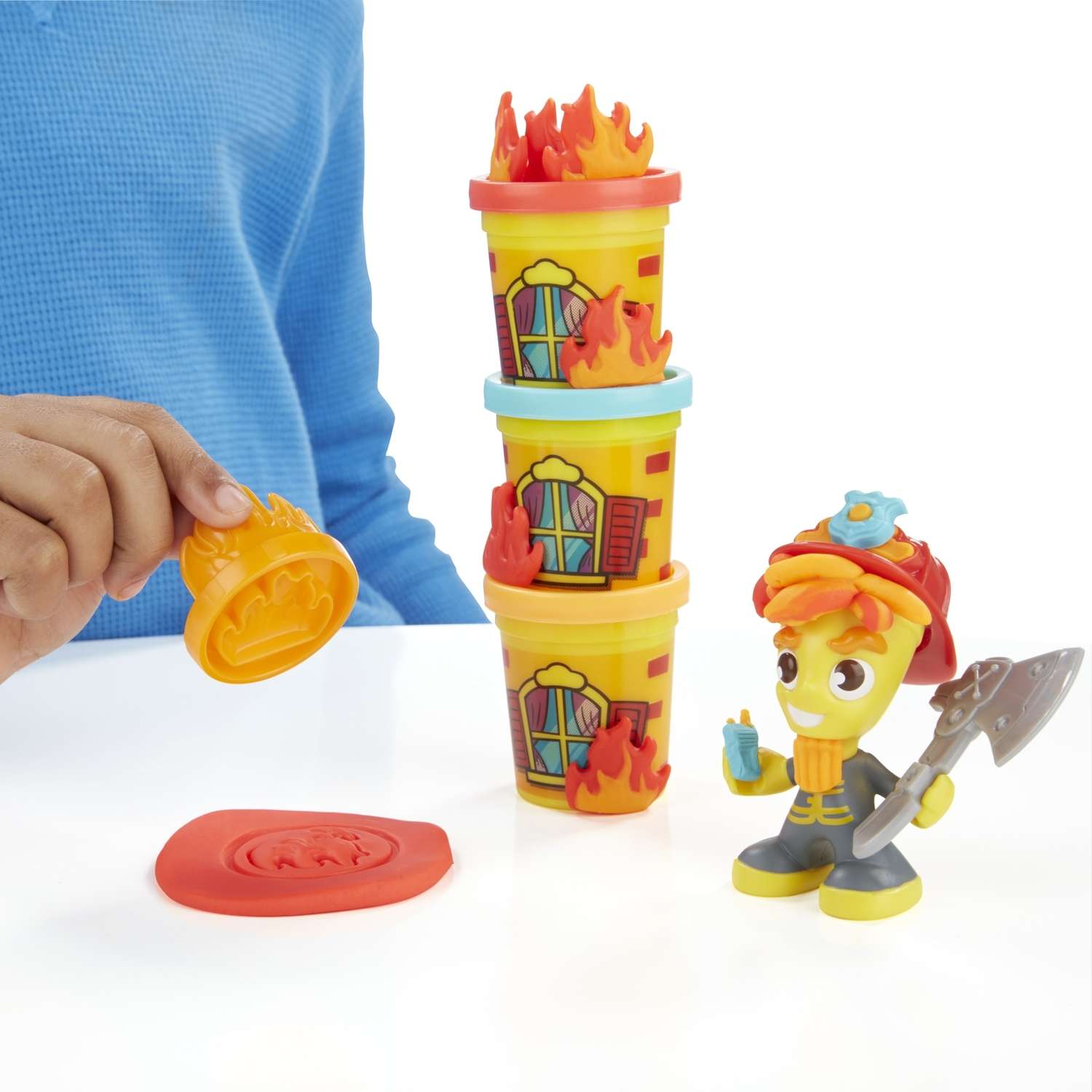 Игровой набор Play-Doh Пожарная машина - фото 8