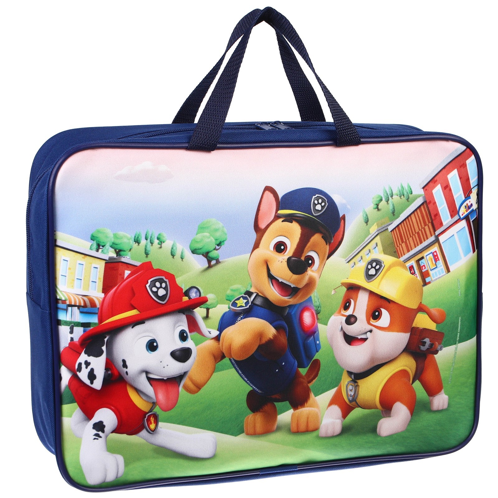 Папка Paw Patrol с ручками текстильная А4 350х270х100 мм - фото 1